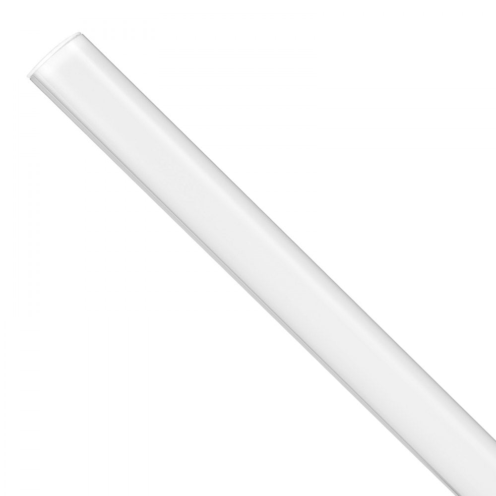 VEVOR 10-Pack 6.6 ft/2M V Shape LED Aluminum Channel, with Milky Cover, End Caps and Mounting Clips, Aluminum Profile for LED Strip Light Installations, Easy Installation, for Under Cabinet Counter