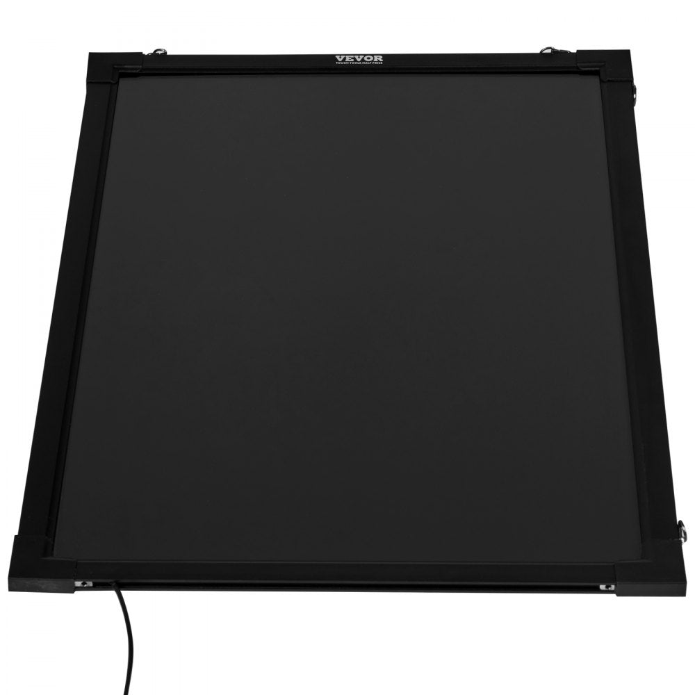VEVOR LED Message Writing Board, 24"x16" Illuminated Erasable Lighted Chalkboard, Neon Effect Menu Sign Board, Drawing Board with 8 Fluorescent Chalk Markers and Remote Tested to UL Standards