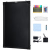 VEVOR LED Message Writing Board, 24"x16" Illuminated Erasable Lighted Chalkboard, Neon Effect Menu Sign Board, Drawing Board with 8 Fluorescent Chalk Markers and Remote Tested to UL Standards