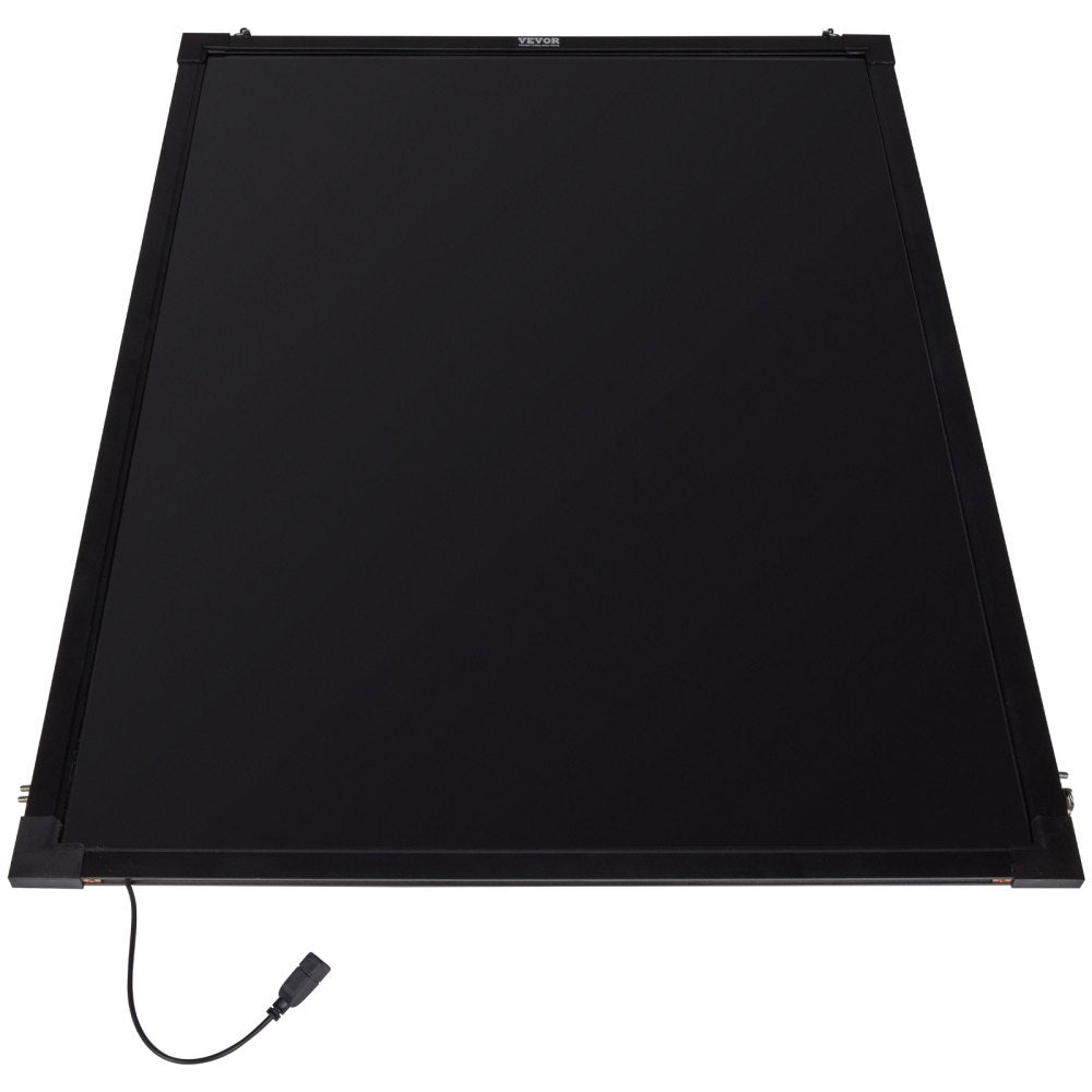VEVOR LED Message Writing Board, 32"x24" Illuminated Erasable Lighted Chalkboard, Neon Effect Menu Sign Board, Drawing Board with 8 Fluorescent Chalk Markers and Remote Contro Tested toStandards