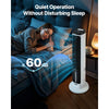 VEVOR Tower Fan, 23.3ft/s Velocity Quiet Floor Fan, 70° Oscillating Fans for Indoors with 9 Speeds, 4 Modes, 24H Timer, Portable Standing Bladeless Fan with Remote Control for Bedroom, Office, Home