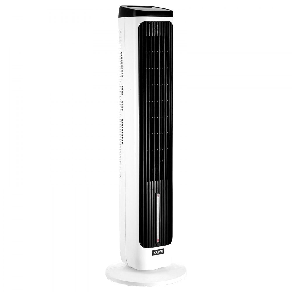 VEVOR Tower Fan, 23.3ft/s Velocity Quiet Floor Fan, 70° Oscillating Fans for Indoors with 9 Speeds, 4 Modes, 24H Timer, Portable Standing Bladeless Fan with Remote Control for Bedroom, Office, Home