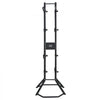 VEVOR 4 Bike Storage Rack, Free Standing Gravity Wall Vertical Bike Rack, Fully Adjustable Bike Rack Garage, Sturdy Steel & Easy Assemble, for Garage, Living Room, Shed, Holds Up to 260 lbs Black