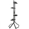 VEVOR 4 Bike Storage Rack, Free Standing Gravity Wall Vertical Bike Rack, Fully Adjustable Bike Rack Garage, Sturdy Steel & Easy Assemble, for Garage, Living Room, Shed, Holds Up to 260 lbs Black