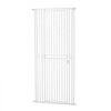 VEVOR Extra Tall Pet Gate for Cats, 28-34 in  Adjustable Width, 78.7 in High Dog Gate, with Pressure Mount Kit and Wall Mount Kit, 1.2 in Narrow Bar Spacing, for Stairs, Doorways, and House, Black