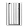VEVOR Extra Tall Pet Gate for Cats, 29-41 in Adjustable Width, 56 in High Dog Gate, with Pressure Mount Kit and Wall Mount Kit, 1.3 in Narrow Bar Spacing, for Stairs, Doorways, and House, Black