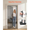 VEVOR Extra Tall Pet Gate for Cats, 28-34 in Adjustable Width, 78.7 in High Dog Gate, with Pressure Mount Kit and Wall Mount Kit, 1.2 in Narrow Bar Spacing, for Stairs, Doorways, and House, White