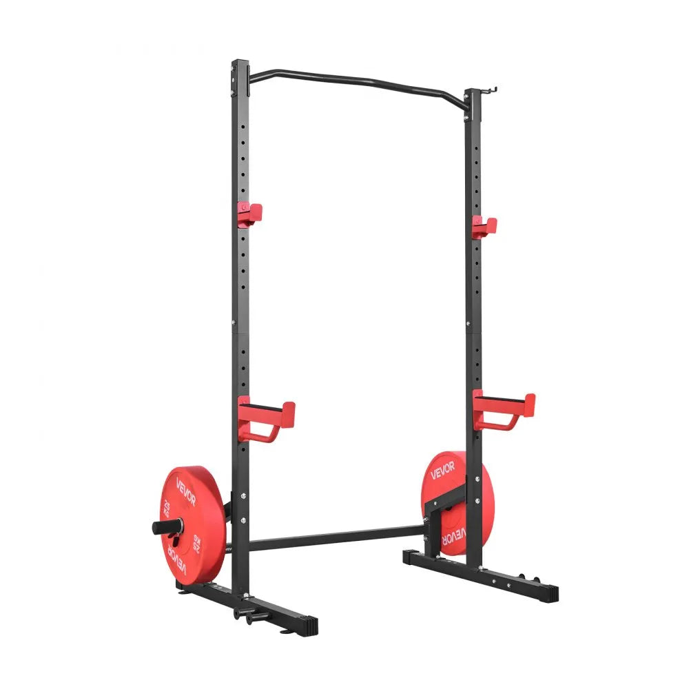Vevor Power Cage Squat Rack Multifunctional Home Gym Strength Training ...