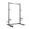 VEVOR Power Cage Rack, Multifunctional Squat Rack for Home Gym, Width-Adjustable Workout Strength Training Equipment with 6 Band Pegs, Landmine Attachment & Safety Bars for Bench Press Squats Pull-Up