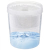 VEVOR Moisture Absorber Bucket, 2 Packs 16.2 oz Hi-Capacity Moisture Absorber Bucket with 800ml Storage Area & Reusable Outer Bucket for Long-Term Use, Fragrance Free Moisture Absorber for Fresher Air