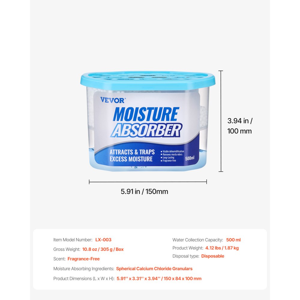VEVOR Moisture Absorber - Thumbnail 3