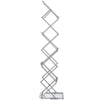 VEVOR Foldable Magazine Display Rack, 6 Pockets Pop-Up Brochure Display Stand, Double-Sided Display Catalog Literature Holder Stand, Portable with Carrying Bag for Office Trade Show Exhibitions