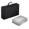 VEVOR Foldable Magazine Display Rack, 6 Pockets Pop-Up Brochure Display Stand, Double-Sided Display Catalog Literature Holder Stand, Portable with Carrying Bag for Office Trade Show Exhibitions