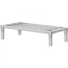 VEVOR Aluminum Dunnage Rack, 36” x 20” Commercial Food Floor Rack, 8” Off the Floor, 1800 lbs Capacity All-Welded Aluminum Storage Rack, for Storage in Restaurants, Kitchens, Garages and Vehicles