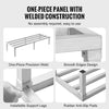 VEVOR Aluminum Dunnage Rack, 60” x 20” Commercial Food Floor Rack, 12” Off the Floor, 1800 lbs Capacity All-Welded Aluminum Storage Rack, for Storage in Restaurants, Kitchens, Garages and Vehicles