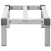 VEVOR Aluminum Dunnage Rack, 24” x 14” Commercial Food Floor Rack, 8” Off the Floor, 1000 lbs Capacity Adjustable Aluminum Storage Rack, for Storage in Restaurants, Kitchens, Garages and Vehicles