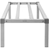 VEVOR Aluminum Dunnage Rack, 60” x 20” Commercial Food Floor Rack, 12” Off the Floor, 1000 lbs Capacity All-Welded Aluminum Storage Rack, for Storage in Restaurants, Kitchens, Garages and Vehicles
