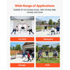 VEVOR Hockey Net Backstop, 12x7 ft Durable Hockey Goal Backstop Net with Extended Coverage, Lightweight and Portable Backyard Training Equipment, Easy Assembly, for Youth Adult (NET ONLY)