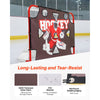 VEVOR Street Hockey Goalie Shooting Target, Shooter Tutor Ice Hockey Goal Practice Target, Tear-proof Premium Net with 11 Hole, Easy Attach Targets, Training Equipment for Practicing Shooting Accuracy
