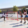 VEVOR Street Hockey Goal, Heavy-Duty Steel Street + Roller Hockey Nets, Durable Hockey Net for Indoor Outdoor Use, Lightweight Portable Training, Easy Assembly for Backyard Park Garage, 55.9 x 44.5 in