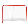 VEVOR Street Hockey Goal, Heavy-Duty Steel Street + Roller Hockey Nets, Durable Hockey Net for Indoor Outdoor Use, Lightweight Portable Training, Easy Assembly for Backyard Park Garage, 72 x 48 in