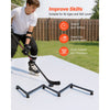 VEVOR Hockey Training Equipment, 5-Section Adjustable Hockey Stick Handling Trainer, Portable On/Off Ice Trainer, Lightweight Solid Sports Tool for Puck Control, Reaction Time, Hand-Eye Coordination