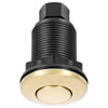 VEVOR Garbage Disposal Air Switch Kit, 2.5" Sink Top Air Switch for Food Waste Disposal, Brushed Gold Stainless Steel ON/OFF Air Button for Waste Disposer - Suitable for Stainless Steel Countertops