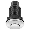 VEVOR Garbage Disposal Air Switch Kit, Dual Outlet Sink Top Air Switch for Food Waste Disposal, 2.5-inch Chrome-Plated Stainless Steel ON/OFF Air Push Button, Suitable for Stainless Steel Countertops