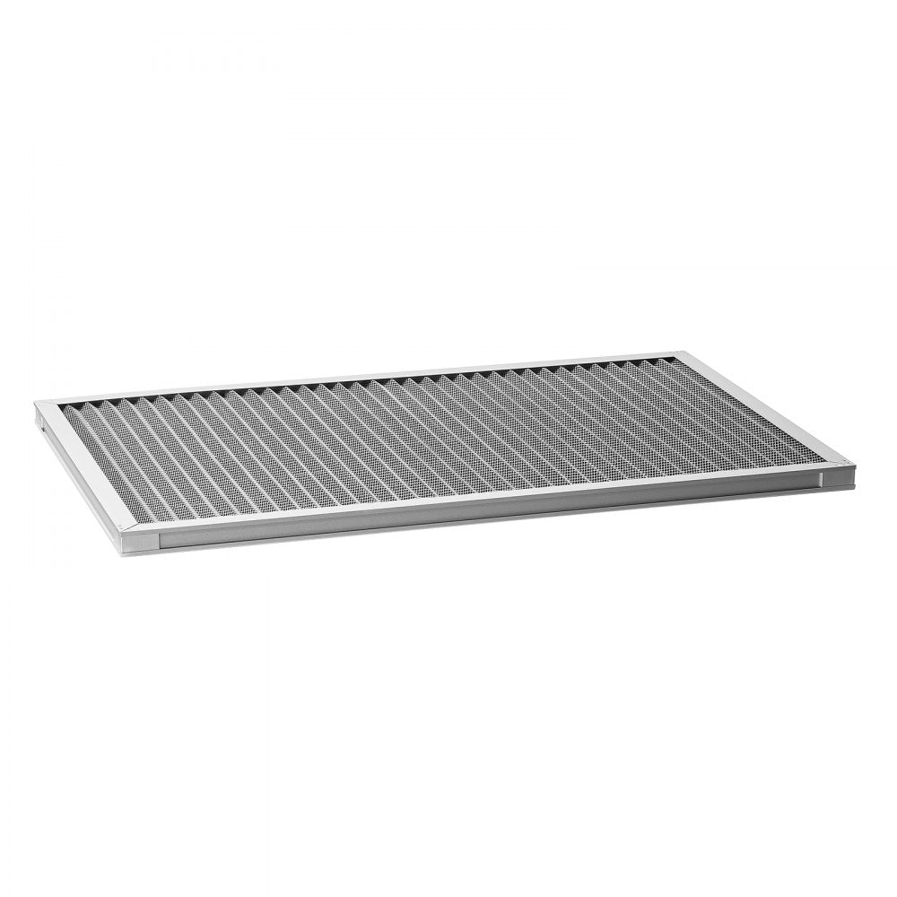 VEVOR Electrostatic Air Filter, 16x25x1 inch Washable & Reusable Aluminum AC/HVAC Furnace Filter, MERV 8 Long Lifetime,Home or Office (Actual Size: 15.5 x 24.65 x 0.82 in)
