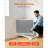 VEVOR Electrostatic Air Filter, 20x25x1 inch Washable & Reusable Aluminum AC/HVAC Furnace Filter, MERV 8 Long Lifetime, Home or Office (Actual Size: 19.75 x 24.65 x 0.82 in)