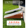 VEVOR Trailer Ramps, 2PCS 39 x 9 in, Heavy-Duty Steel ATV Ramp Set with Anti-Slip Plates, 1200LBS Combined Capacity Loading Ramps for Motorcycles, Lawn Mowers, Farm Tractors, Carts