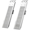 VEVOR Trailer Ramps, 2PCS 39 x 9 in, Heavy-Duty Steel ATV Ramp Set with Anti-Slip Plates, 1200LBS Combined Capacity Loading Ramps for Motorcycles, Lawn Mowers, Farm Tractors, Carts