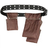 VEVOR Tool Belt, Adjusts from 29 Inches to 54 Inches, Polyester Heavy Duty Tool Pouch Bag, Detachable Tool Bag for Electrician, Carpenter, Handyman, Woodworker, Construction, Framer, Brown