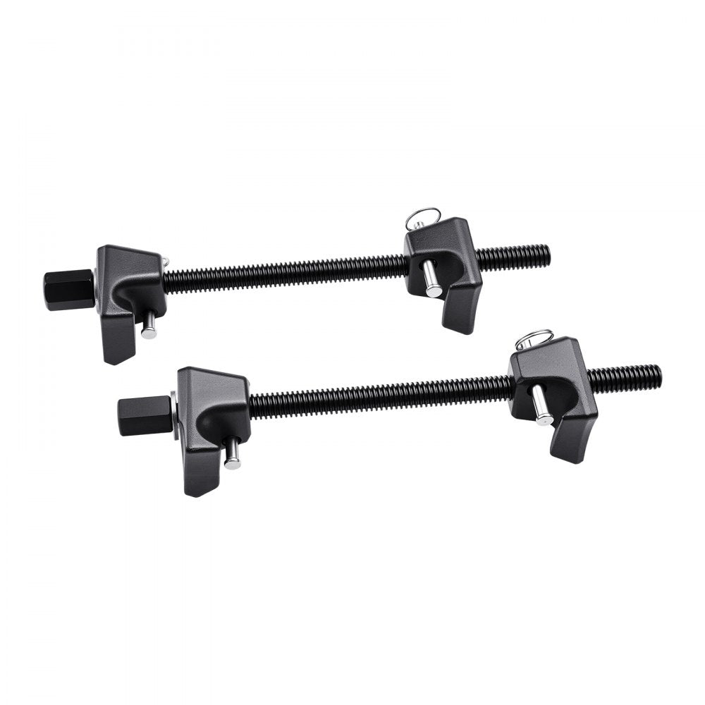 VEVOR Strut Spring Compressor, 2 Pack, Heavy Duty Coil Spring Compressor Tool with 10.4 Inches(256 mm) Range, Compatible with 0.86 inches(22 mm) Hex Sockets, Fit for Car Truck Motorcycle, Black