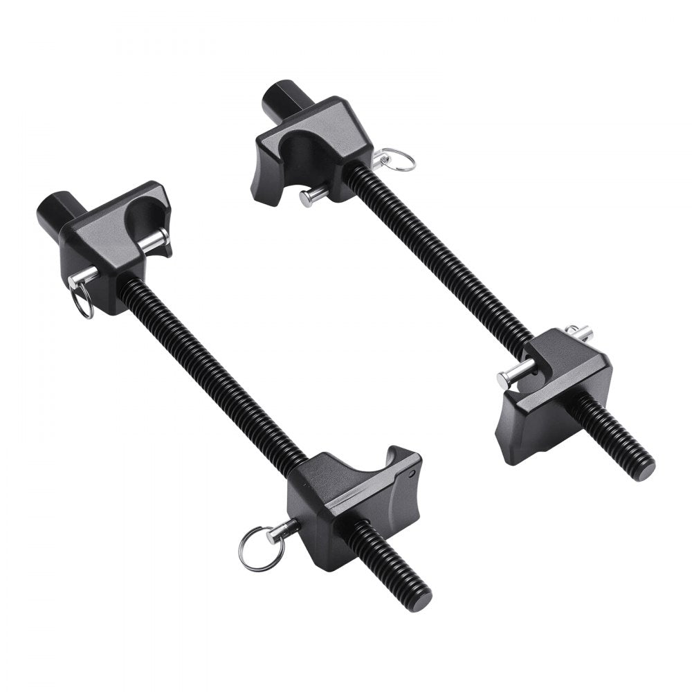 VEVOR Strut Spring Compressor, 2 Pack, Heavy Duty Coil Spring Compressor Tool with 10.4 Inches(256 mm) Range, Compatible with 0.86 inches(22 mm) Hex Sockets, Fit for Car Truck Motorcycle, Black