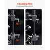 VEVOR Strut Spring Compressor, 2 Pack, Heavy Duty Coil Spring Compressor Tool with 10.4 Inches(256 mm) Range, Compatible with 0.86 inches(22 mm) Hex Sockets, Fit for Car Truck Motorcycle, Black