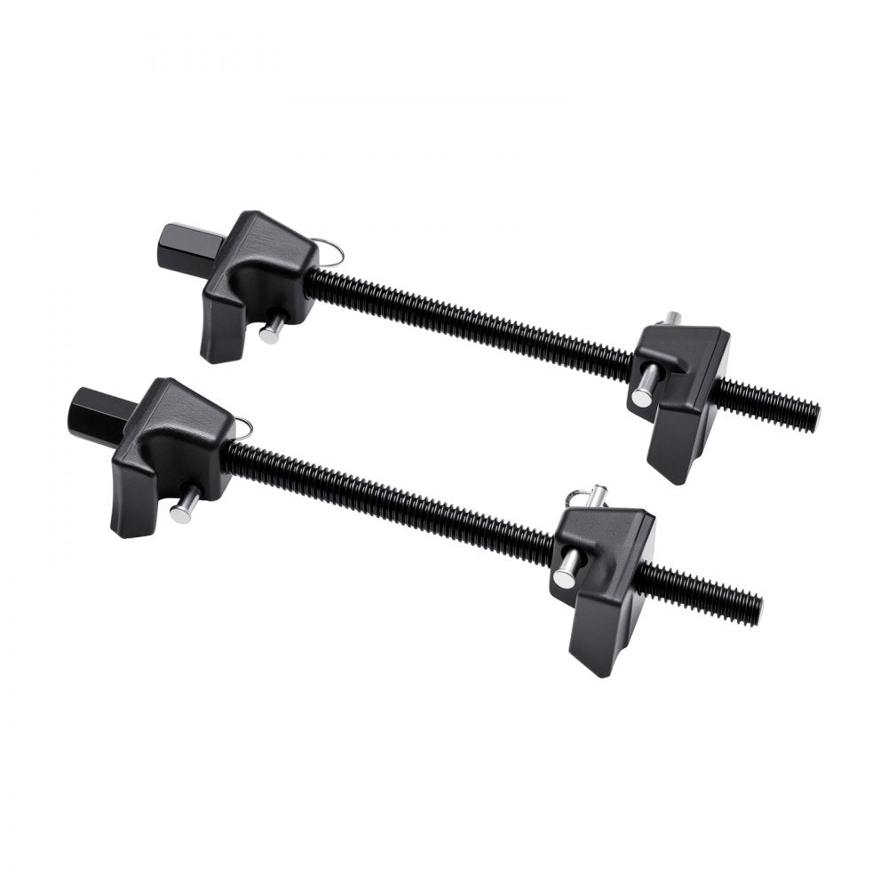 VEVOR Strut Spring Compressor, 2 Pack, Heavy Duty Coil Spring Compressor Tool with 10.4 Inches(256 mm) Range, Compatible with 0.86 inches(22 mm) Hex Sockets, Fit for Car Truck Motorcycle, Black