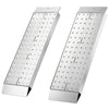 VEVOR Aluminum Trailer Ramps, 2PCS 39 x 12 in, Heavy-Duty ATV Ramp Set with Anti-Slip Plates, 3000LBS Combined Capacity Loading Ramps for Motorcycles, Lawn Mowers, Farm Tractors, Carts