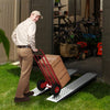 VEVOR Portable Loading Ramps, 2 Pcs 47.2 x 8.5 in, Durable Aluminum Shed Ramp Set with Anti-Slip Holes, Compact Design and Easy Storage, 880 Lbs Weight Capacity, for ATV, Tractors, Lawn Mowers, Carts