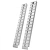 VEVOR Aluminum Trailer Ramps, 2PCS 96 x 15 in, Heavy-Duty Truck Ramp Set, 10000LBS Combined Capacity ATV Loading Ramps for Pickup Trucks, Motorcycles, Lawn Mowers, Cars, Farm Tractors, Carts