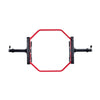 VEVOR Trap Bar Hex Bar, 2-Inch Hex Barbell, 500 LBS Capacity Shrug Bars, Weightlifting and Strength Training Equipment, Home Gym for Squats, Deadlifts, Shoulder Presses, Red