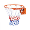 VEVOR Basketball Rim, Wall Door Mounted Basketball Hoop, Heavy Duty Q235 Basketball Flex Rim Goal Replacement with Net, Standard 18" Indoor and Outdoor Hanging Basketball Hoop for Kids Adults