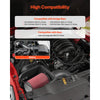 VEVOR Cold Air Intake, 3.94 Inch Cold Air Intake System + Heat Shield Compatible with 2009-2018 Dodge Ram 1500, 2013-2018 Ram 2500/3500 5.7L, High Flow Filter Kit Improve Horsepower/Throttle Response