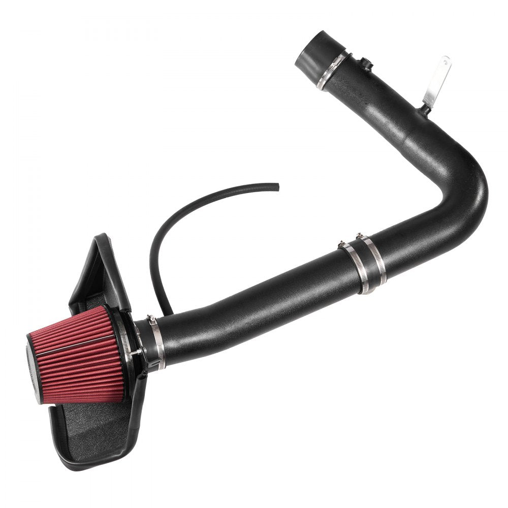 VEVOR Cold Air Intake, 3.5 Inch Cold Air Intake System + Heat Shield Compatible with 2011-2023 Dodge Challenger/Charger with 3.6L V6 Engine, High Flow Filter Kit Improve Horsepower/Throttle Response