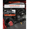VEVOR Cold Air Intake, 3.3 Inch Cold Air Intake System + Heat Shield Compatible with 2016-2023 Toyota Tacoma 3.5L V6 Gas, High Flow Filter Kit Improved Horsepower, Throttle Response, High Performance