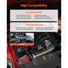 VEVOR Cold Air Intake, 3.5 Inch Cold Air Intake System + Heat Shield Compatible with 2009-2013 Chevy Silverado/GMC Sierra 1500 4.8L/5.3L/6.2L, High Flow Filter Kit Improve Horsepower/Throttle Response