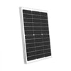 VEVOR 50W 12V Solar Battery Charger Maintainer, Mono Solar Panel Trickle Battery Charger with Upgraded MPPT Controller, IP65 Waterproof for Car Boat RV Trailer Flat Rooftop (Bracket Not Included)