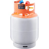VEVOR Refrigerant Recovery Tank, 50 LBS Capacity, 400 psi Portable Cylinder Tank with Y-Valve for Liquid/Vapor, High-sealing Recovery Can for R22/R134A/R410A, Orange+Gray