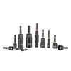 VEVOR Master Magnetic Impact Nut Driver Set 55PCS, Metric & SAE Sizes, with Socket Adapters, Bit Holder, Wing Nut Driver, Pivoting Nutsetter, Quick Release Extension, Power Bits, Storage Box