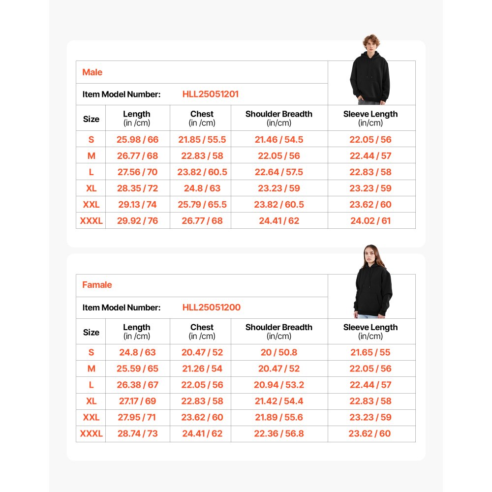 VEVOR Men Pullover Hoodie, Medium Size, Fleece Long Sleeve Comfy Casual Basic Pullover Hooded Sweatshirt, Warm & Skin-friendly, Practical & Trendy, Black Hoodie with Large Pocket for Fall & Winter